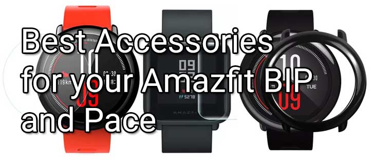 Melhores acessórios Amazfit BIP - Ritmo Amazfit, protetor de tela, alças