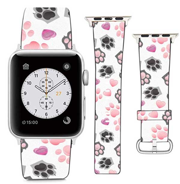 Melhor pulseira de relógio da Apple com padrão de estilo gato (2021)