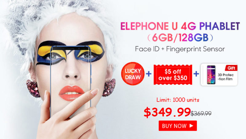 Elephone U 4G e Elephone Pro Amazing Deal [Coupon Code Inside]