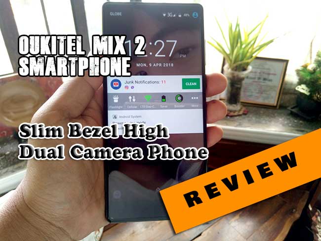 Análise de smartphone Oukitel Mix 2