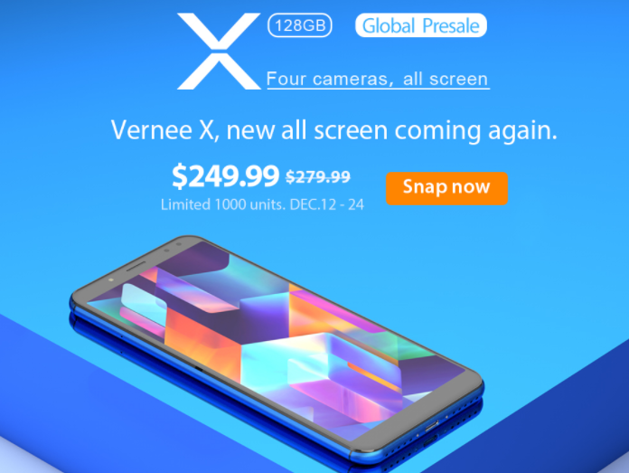 Vernee X inicia sua pré-venda global [revisão de recursos]