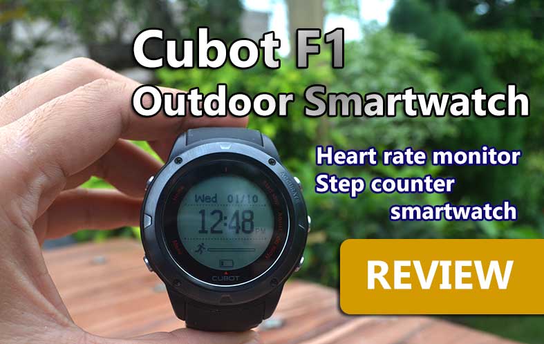 Revisão do smartwatch Cubot F1 - o smartwatch de condicionamento físico ao ar livre de que você precisa