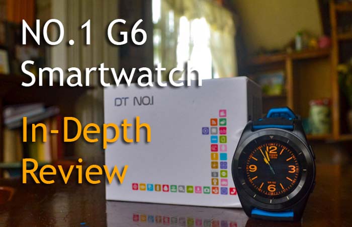 Análise detalhada do Smartwatch NO.1 G6