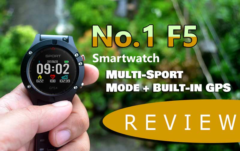 Revisão No.1 F5 Smartwatch - Modo Multi-Sport + GPS Integrado