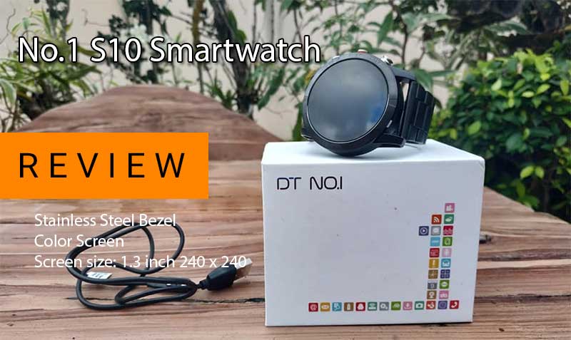 Avaliação detalhada do Smartwatch No.1 S10