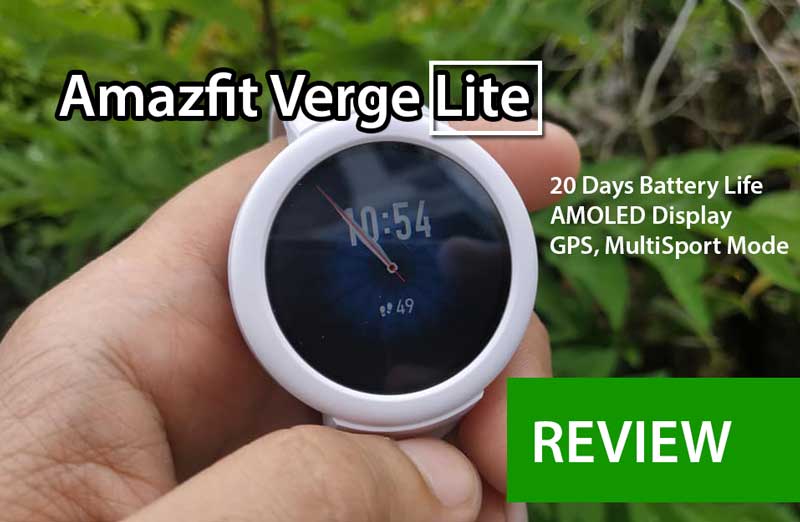 [Revisão] Amazfit Verge Lite - Smartwatch econômico para amantes de fitness