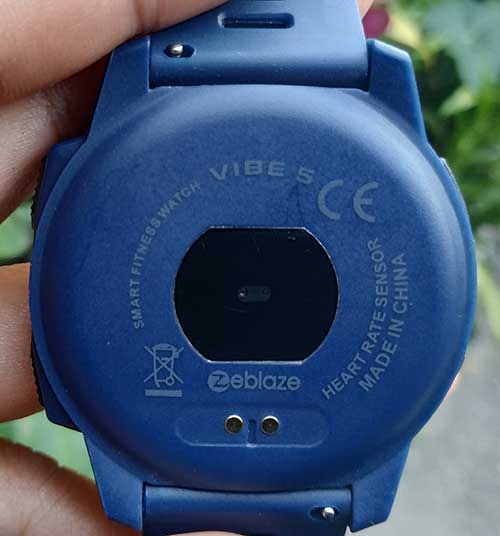 painel traseiro do Zeblaze Vibe 5