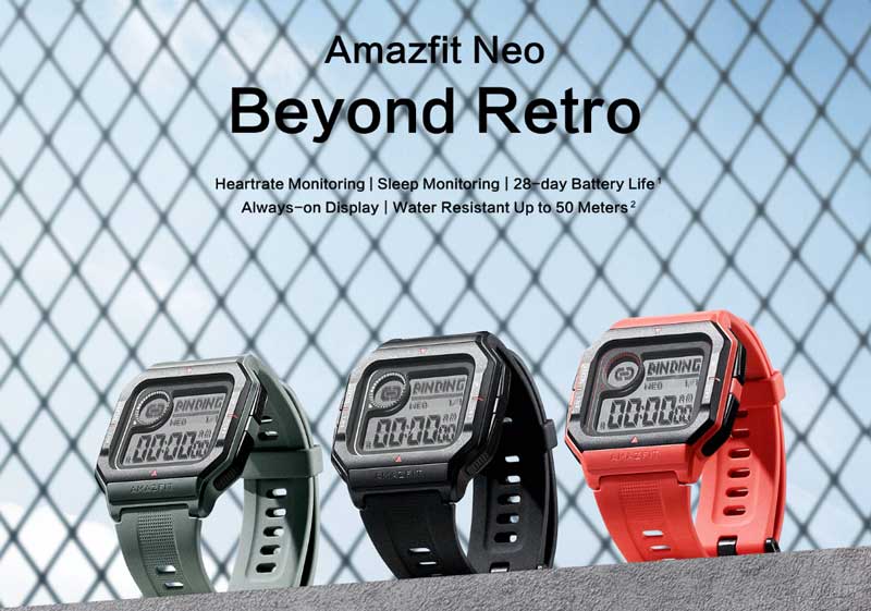 Amazfit Neo Smart Watch - revisão dos recursos
