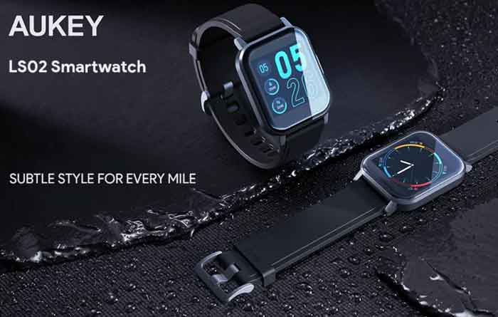 Aukey Smartwatch LS02 Modelo - Smartwatch esportivo elegante