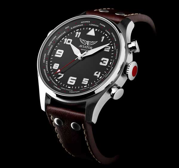 Aviador Smartwatch g360 - Smartwatch híbrido de aparência premium