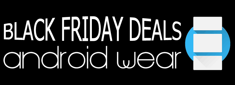 Ofertas da Black Friday para smartwatches Android Wear na Amazon