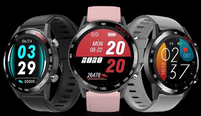 E50 Smartwatch - Dispositivo Desportivo com Sensor de Temperatura Corporal