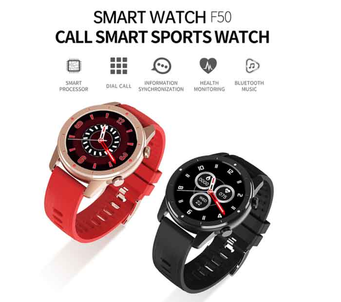 F50 Smartwatch - Elegante, Desportivo para Vestir, Análise Inicial deste Smartwatch