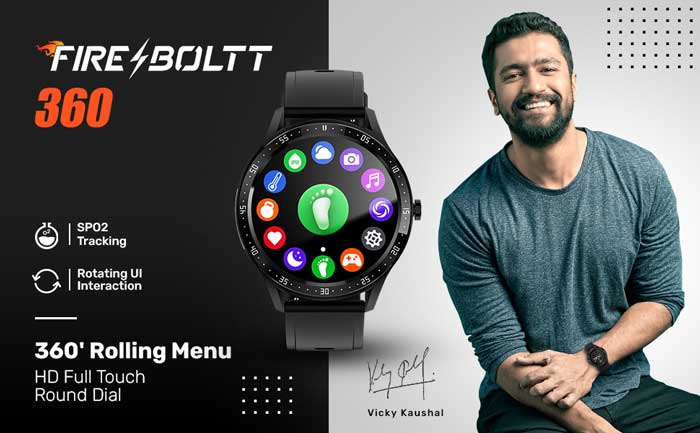 Fire-Boltt 360 Smartwatch - com jogos integrados