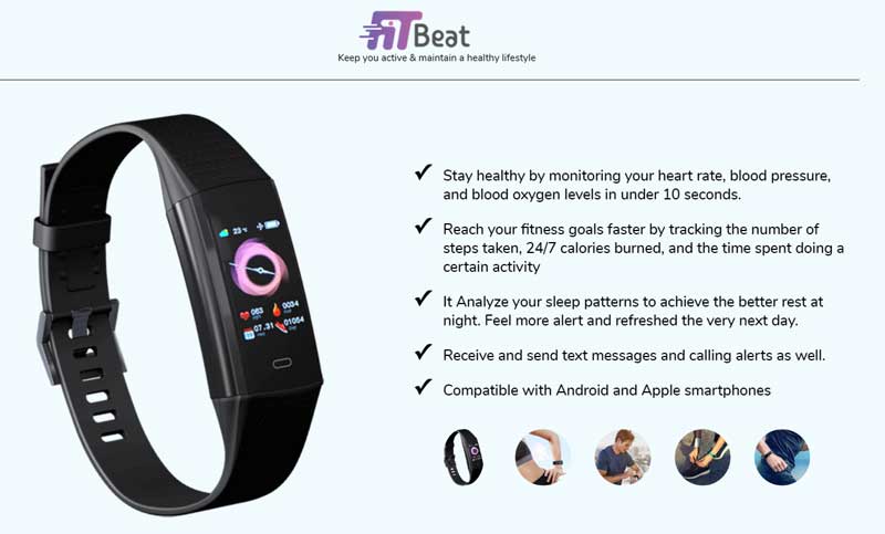 Fitbeat Smartwatch - revisão dos recursos deste wearable para estilo de vida ativo