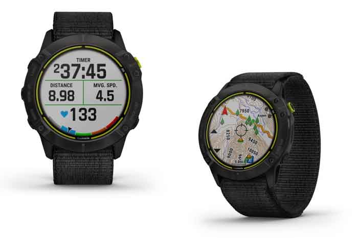 Garmin Enduro Smartwatch - com carregamento solar e bateria ultralonga