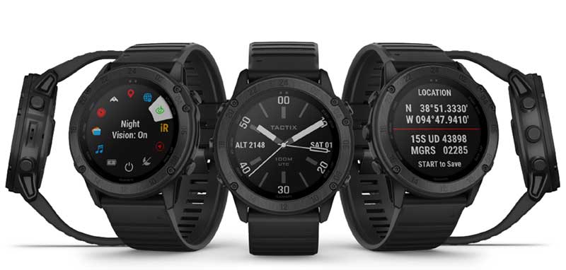 Garmin Tactix Delta Smartwatch equipado com interruptor de segurança e modo invisível