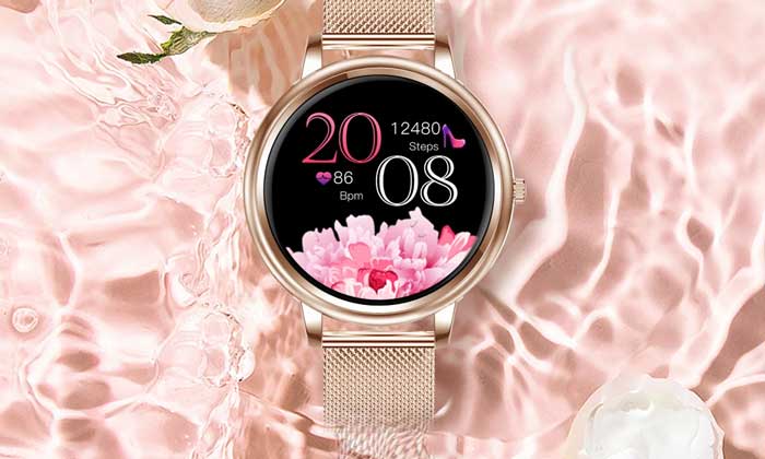 Gokoo MK20 Smartwatch - Smartwatch Mulher Elegante