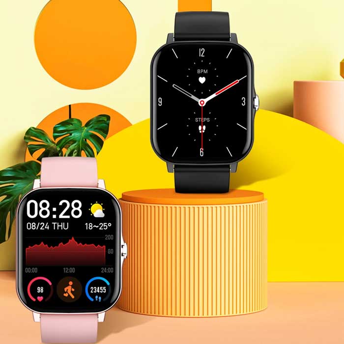 Smartwatch LEMFO LF27 - elegante, leve e fino