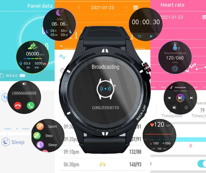 LOKMAT-Comet-3-smartwatch-funções