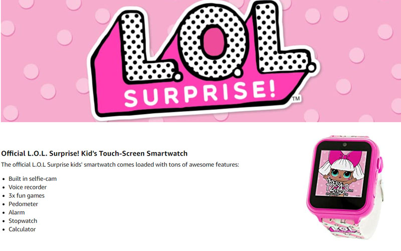 LOL-Surpresa-Smartwatch