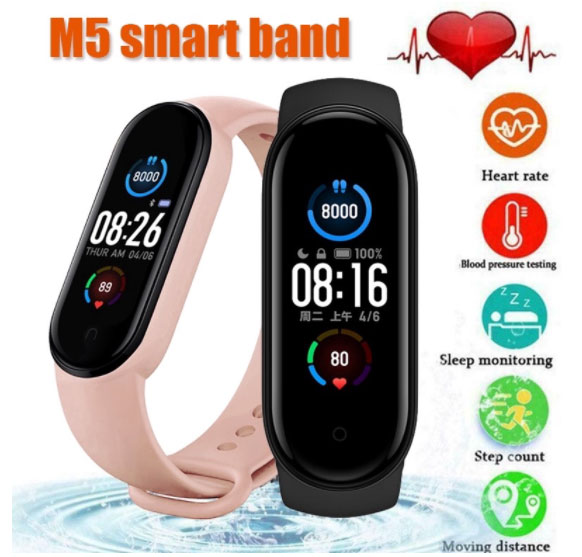 M5 Smartband - Rastreador de condicionamento físico barato, revisão de recursos