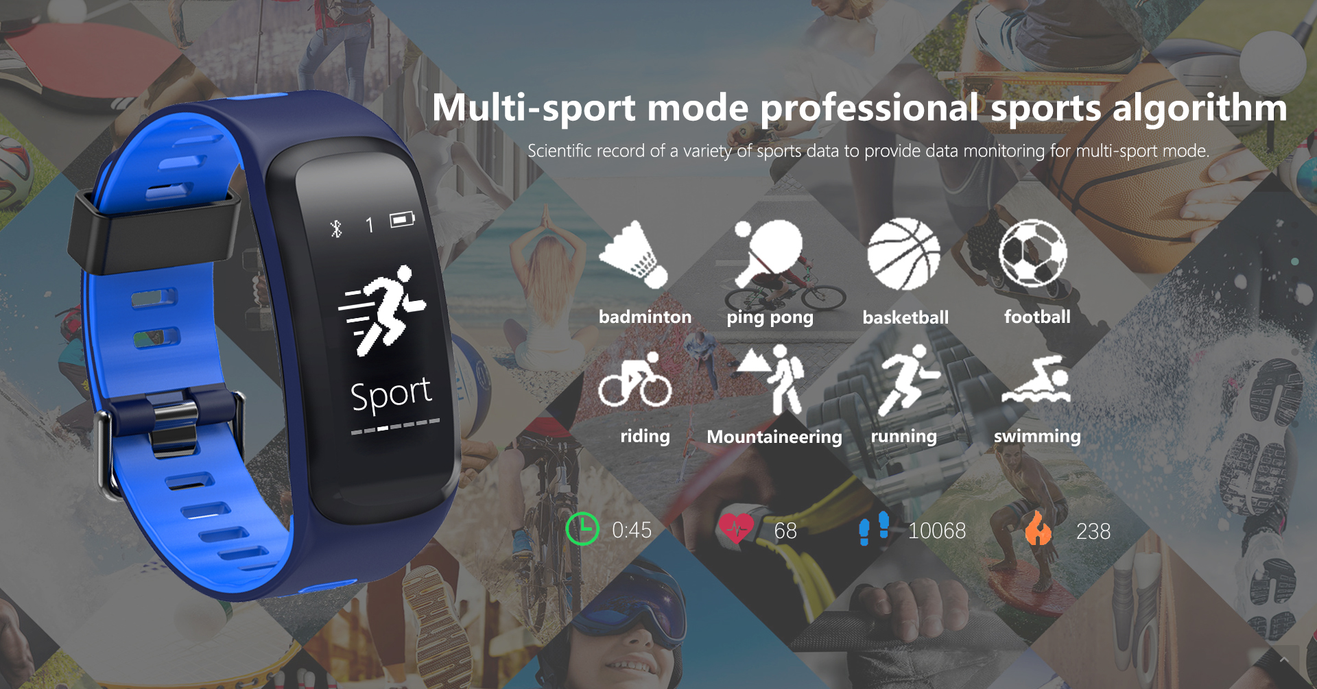 No.1 F4 Multi-Sport Band GiveAway - pelo menos 10 grátis No.1 F4