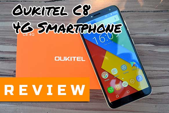 [Revisão] Smartphone Oukitel C8 4G - Dispositivo Embalado em Destaque Acessível