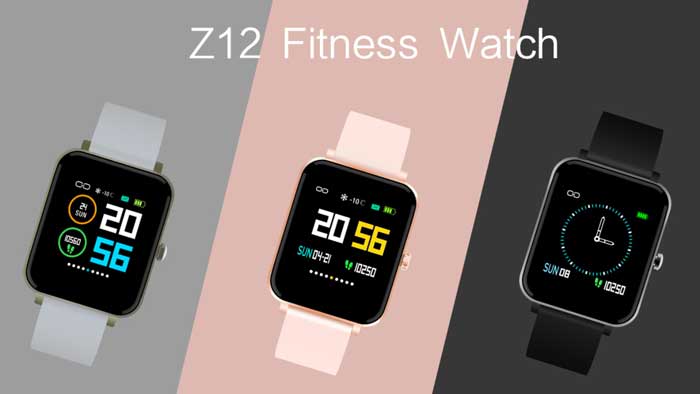 Shirajo Smartwatch Modelo Z12 - Um Smartwatch Fitness