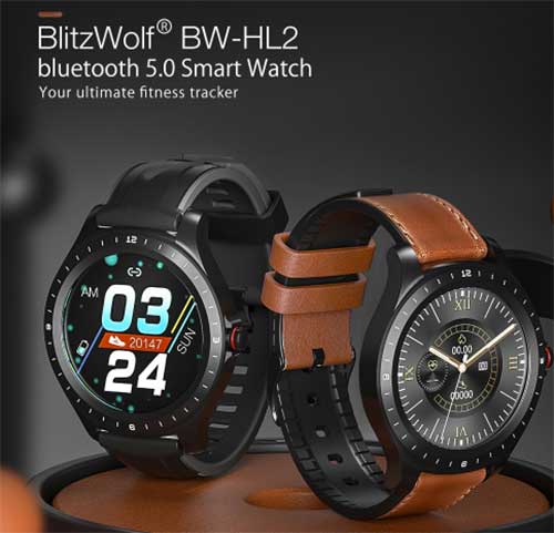 Simples, mas funcional - BlitzWolf BW-HL2 Smartwatch