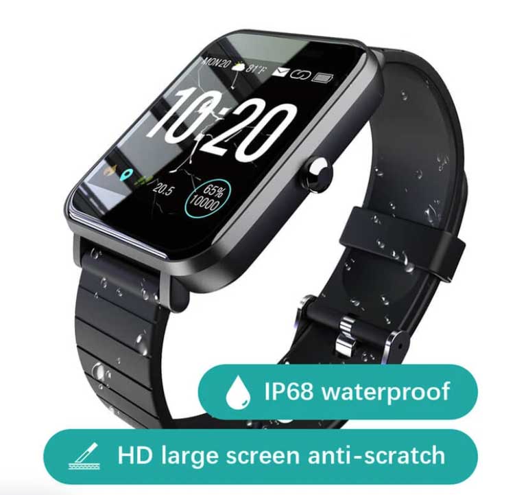 Tinwoo T12 Smartwatch 2021 - Modelo de quartzo