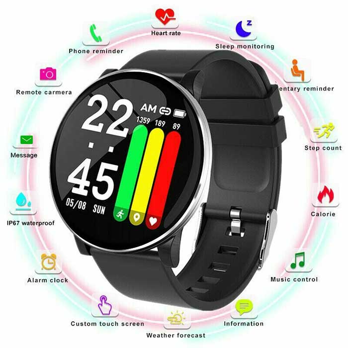 Recursos do WearFit-smartwatch-W8