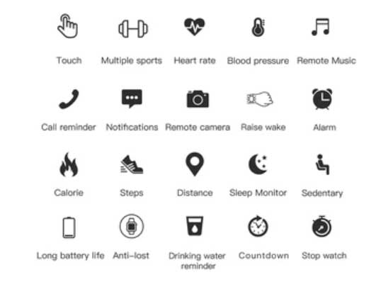 smartwatch e20