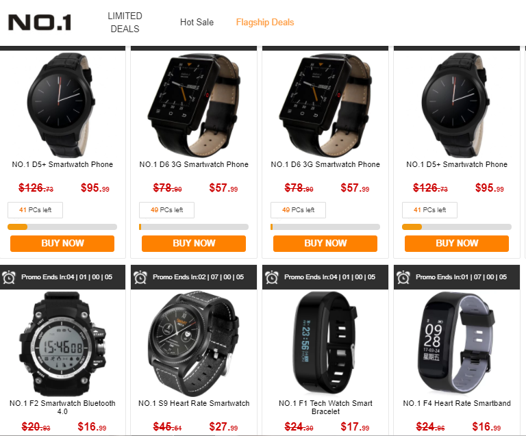 Ofertas nº 1 da Black Friday em sua coleção Smartwatch