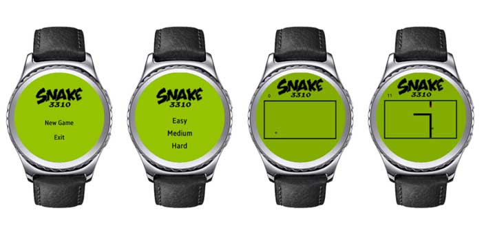 aplicativo snake 3310 smartwatch