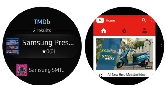 Melhor aplicativo de navegador da Web para Galaxy Watch Active / Active 2