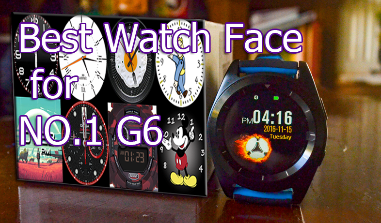[Download] Os melhores mostradores de relógio VXP para NO.1 G6 e outros tipos de smartwatches