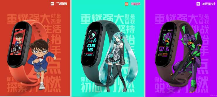 Xiaomi-Mi-Band-5-mostradores de relógio
