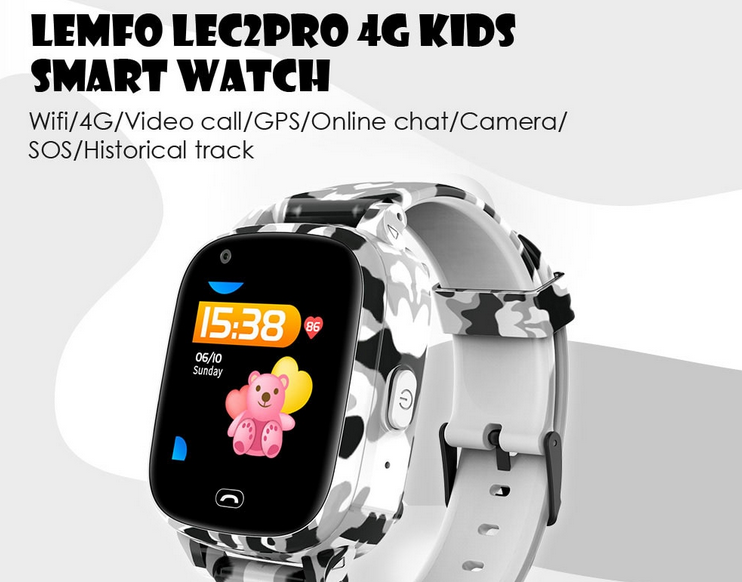 LEMFO LEC2 Pro Smartwatch para crianças -Revisão de recursos