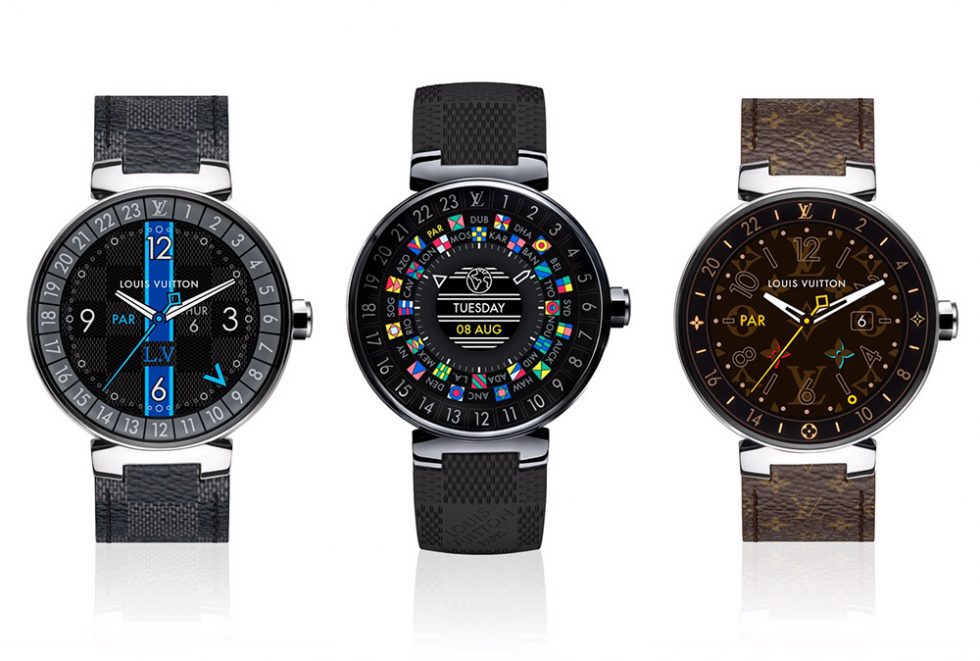 Louis Vuitton Tambour Horizon - com tecnologia Android Wear custa cerca de US $ 2.450 dólares americanos