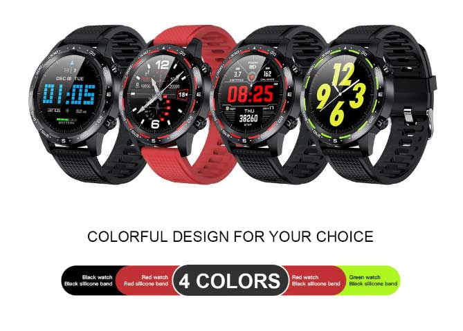 MICROWEAR L12 - Touch Design, revisão de recursos