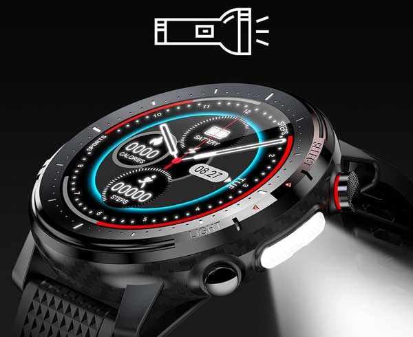 Microwear L15 - Um Smartwatch com lanterna LED