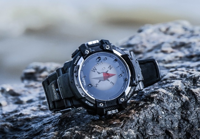 No.1 F7 - Smartwatch resistente à prova d'água com GPS externo