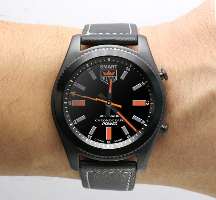 No.1 S9 Smartwatch - Carregado com NFC e monitor de frequência cardíaca de 2ª geração