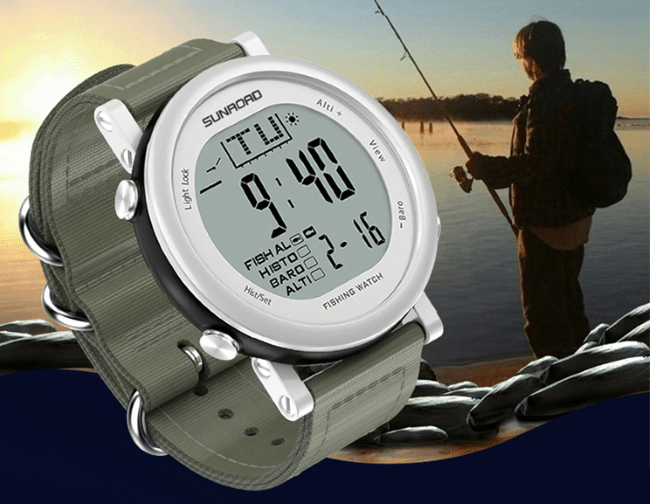 Sunroad FR721 Smartwatch - Usável para pesca inteligente