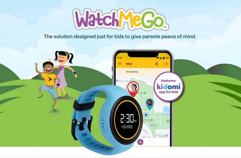 WatchMeGo Smartwatch para crianças