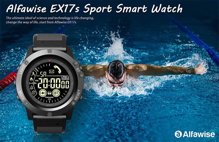 Alfawise EX17S Sports Smartwatch - Código do cupom