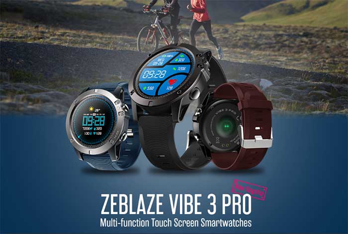 Zeblaze VIBE 3 Pro Smartwatch - Código de cupom
